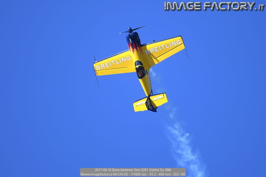 2017-09-16 Base Aerienne Sion 0251 Sukhoi Su-26M